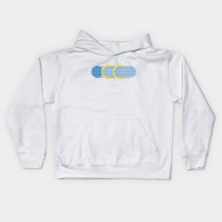 Speed of Blue Kids Hoodie